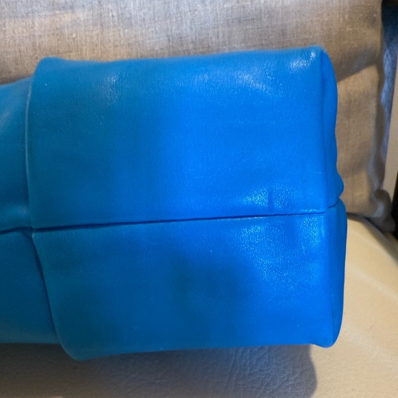 Marc Jacobs Marchive Leather Clutch Blue - Picture 6 of 16